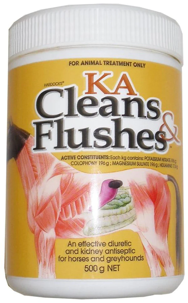 Cleans & Flushes